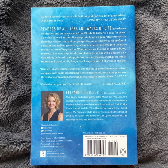 Big Magic by Elizabeth Gilbert - Picture 2 of 2